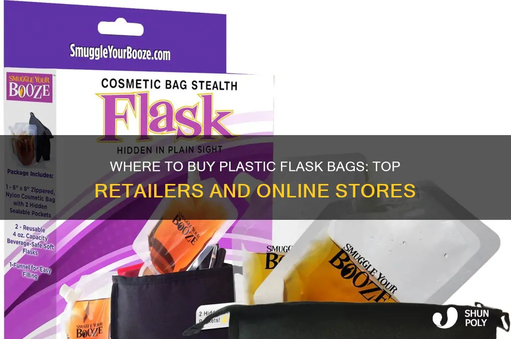 where can i buy plastic flask bags