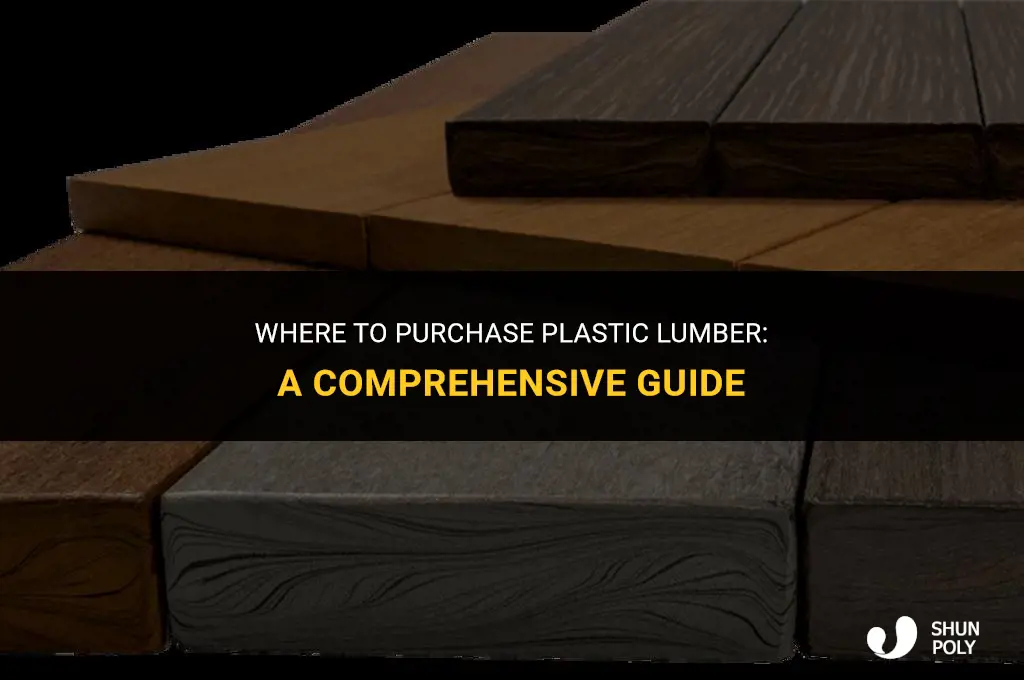 where can i buy plastic lumber