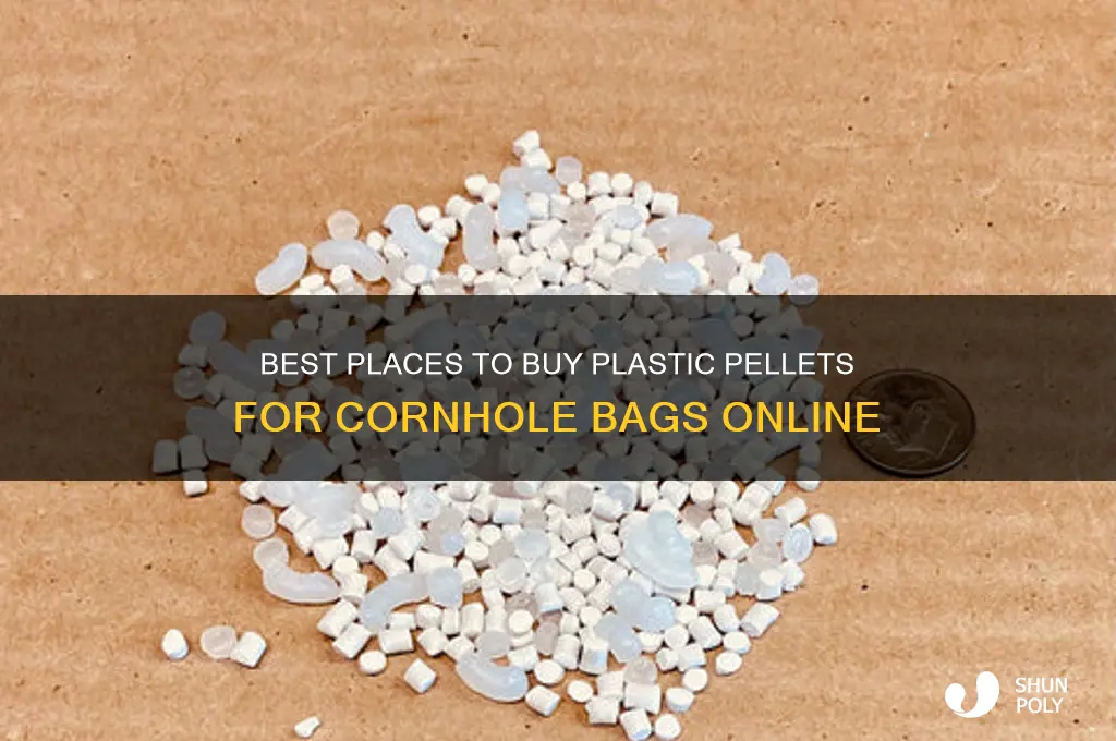 where can i buy plastic pellets for cornhole bags