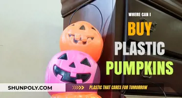 Where to Find Plastic Pumpkins: A Comprehensive Guide