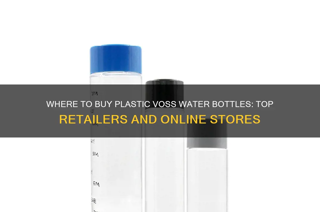where can i buy plastic voss water bottles
