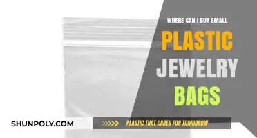 Where to Buy Small Plastic Jewelry Bags: Top Retailers and Online Stores
