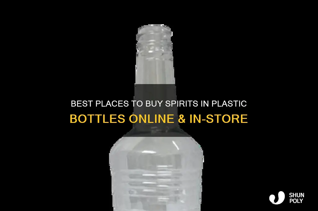 where can i buy spirits in plastic bottles