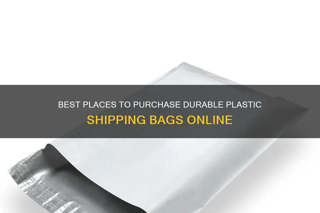 where can i buy the shipping bags plastic