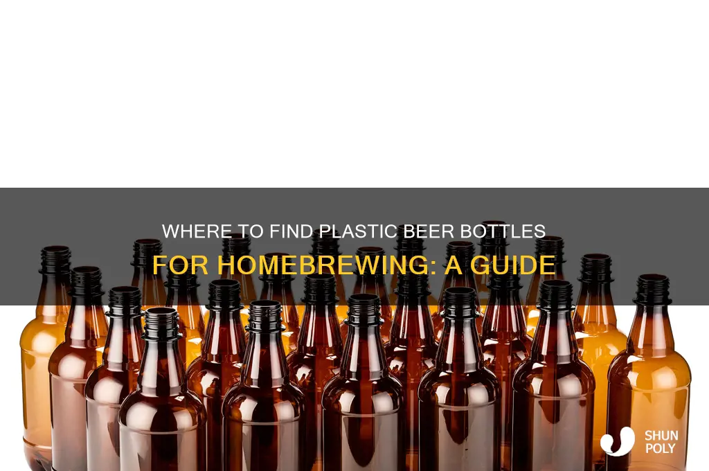 where can i find plastic beer bottles to brew beer