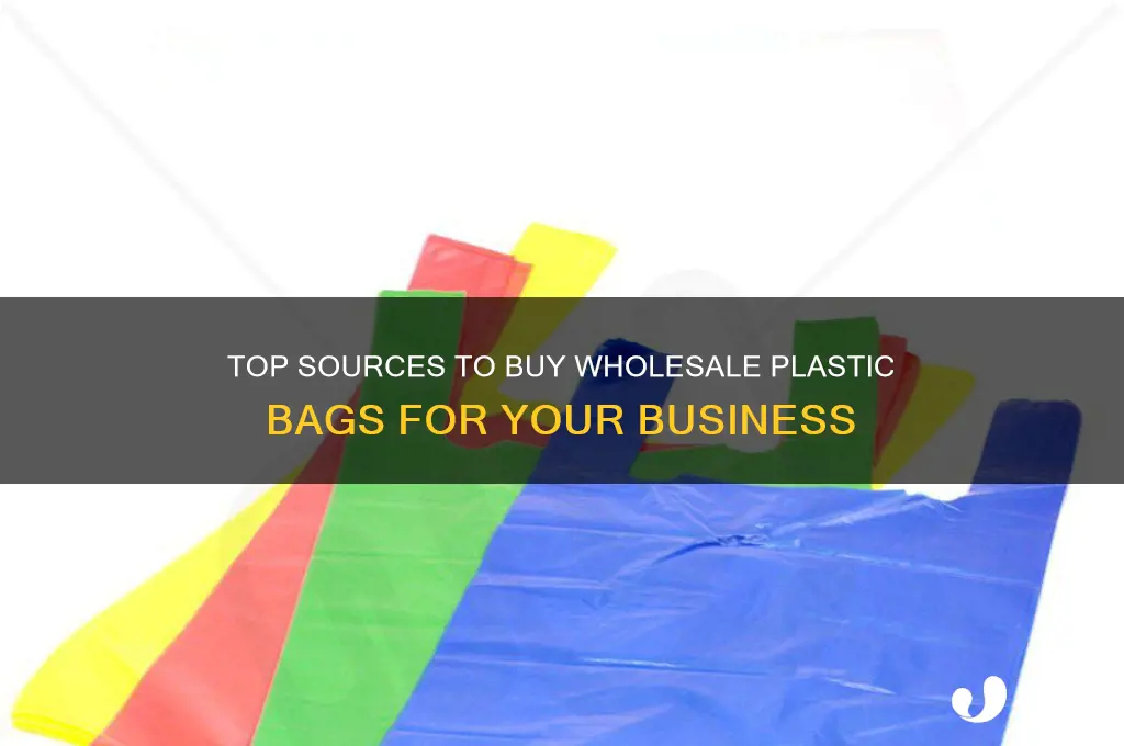 where can i find wholesale plastic bags
