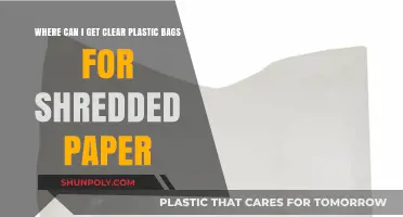 Where to Buy Clear Plastic Bags for Shredded Paper: Top Sources