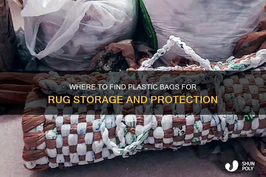 where can i get plastic bags for my rugs