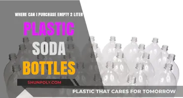 Where to Buy Empty 2-Liter Plastic Soda Bottles Online & Locally
