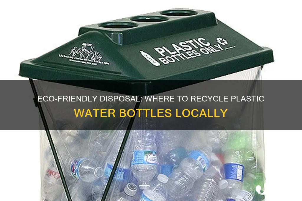 where can i take a water plastic water bottles