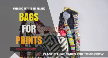 Where Artists Source Plastic Bags for Unique Print Creations