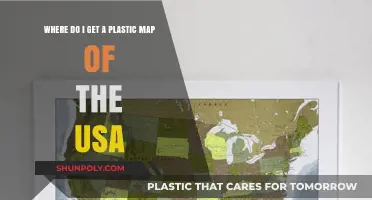 Where to Buy a Durable Plastic Map of the USA