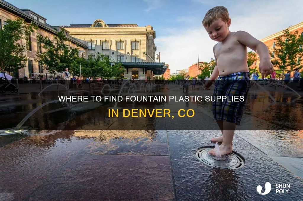 where do i get fountain plastic in denver co