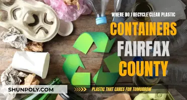 Clear Plastic Containers: Fairfax County's Recycling Guide