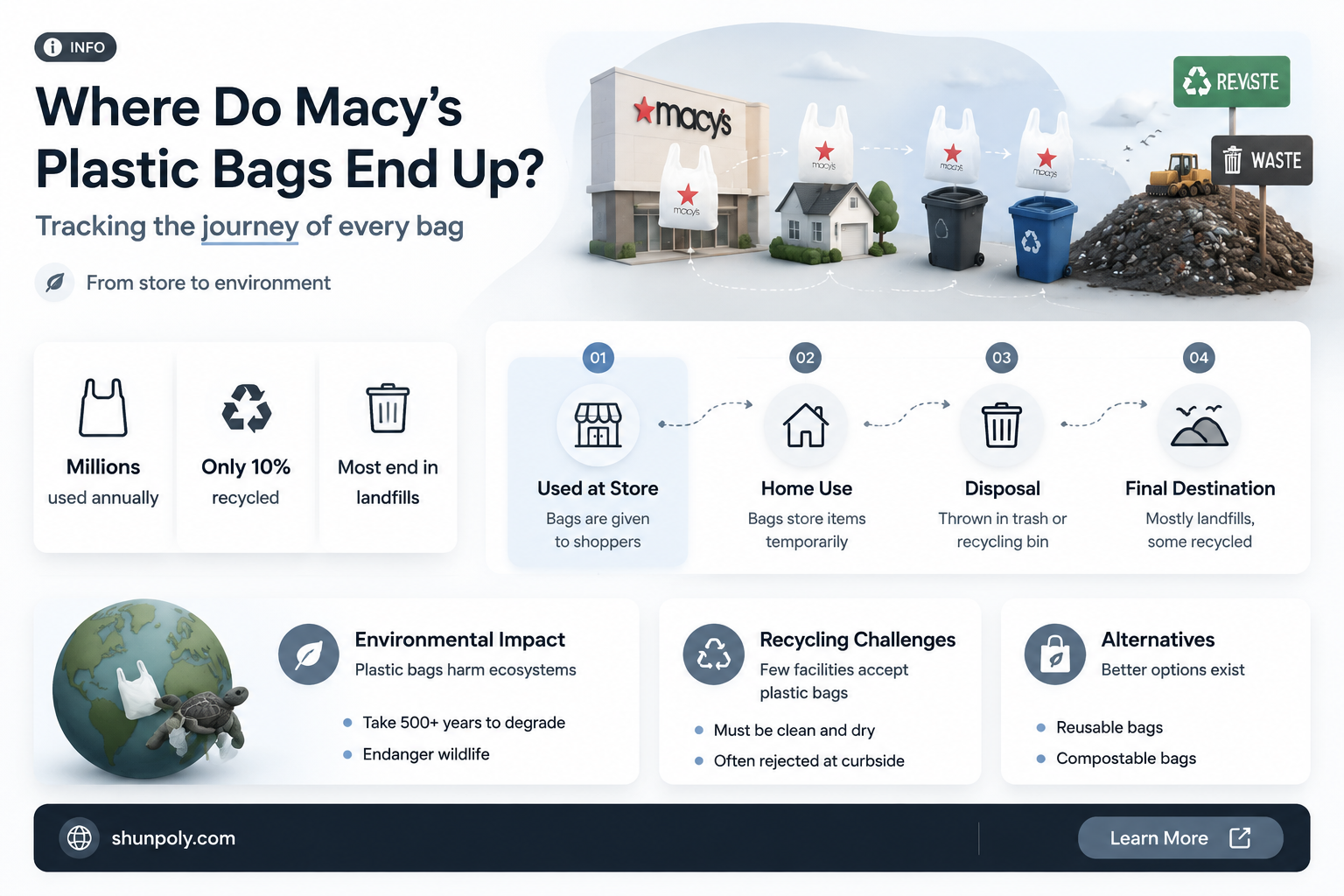 are macys plastic bags recyclable