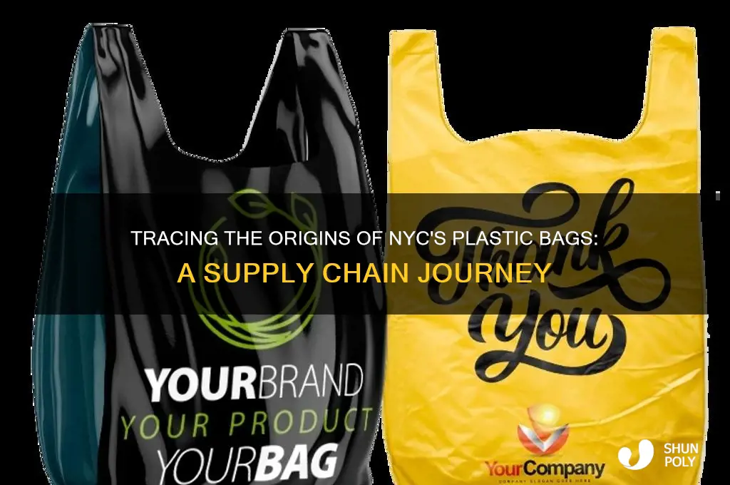 where do plastic bags in new york city come from