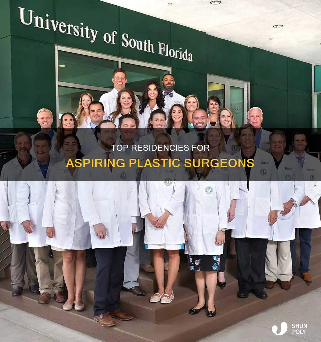 where do plastic suregons do residency