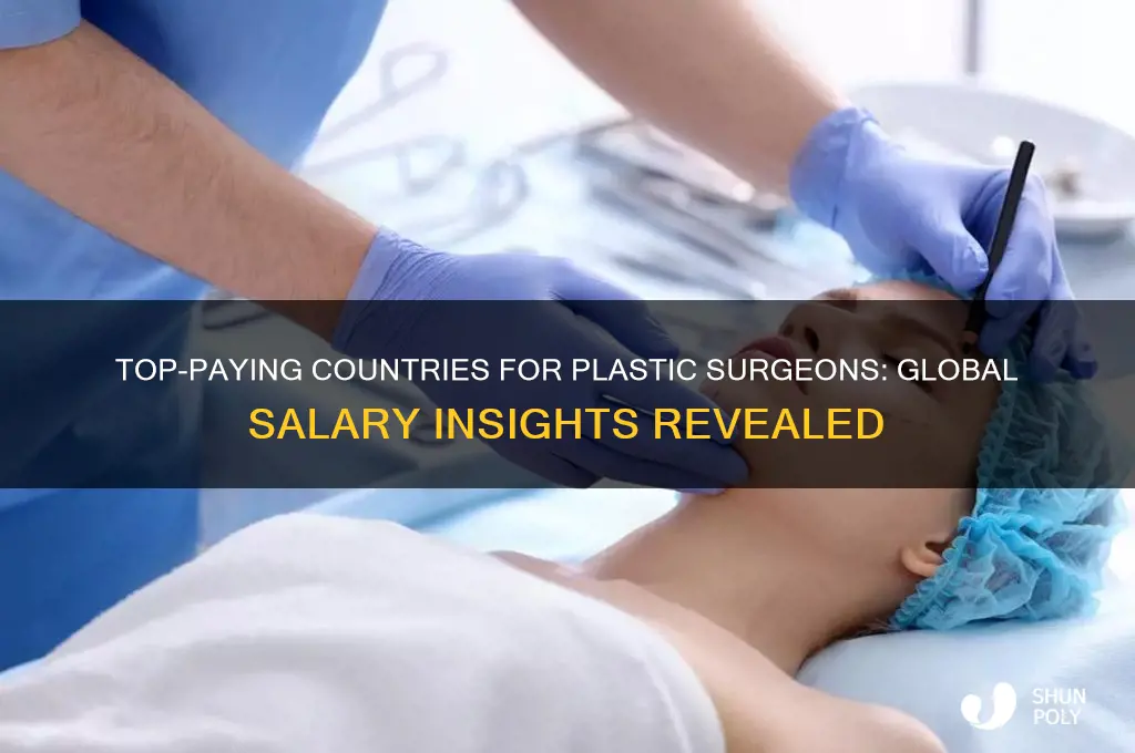 where do plastic surgeons get paid the most