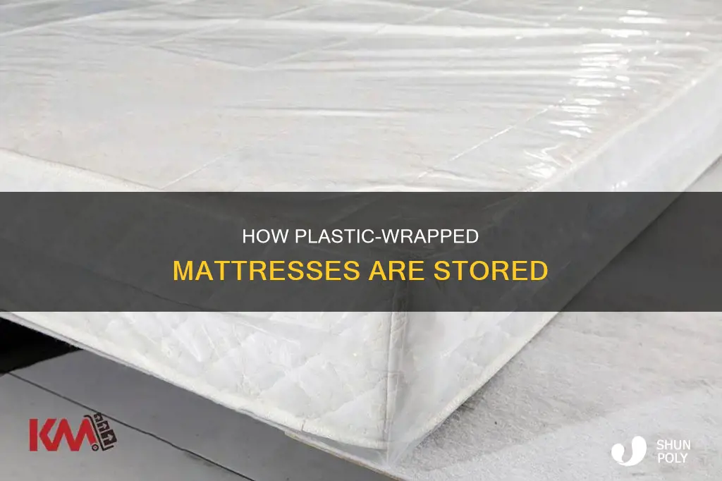 where do they plastic wrapp mattresses
