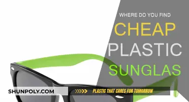 Cheap Plastic Sunglasses: Where to Find Them