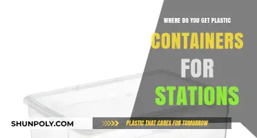 Sourcing Plastic Containers for Your Stations: Where to Look