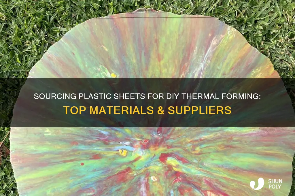where do you get plastic for diy thremalforming