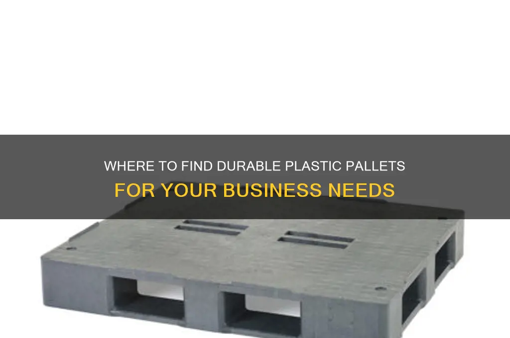 where do you get plastic pallets