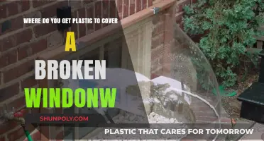 Quick Fixes: Where to Find Plastic for Broken Window Coverage