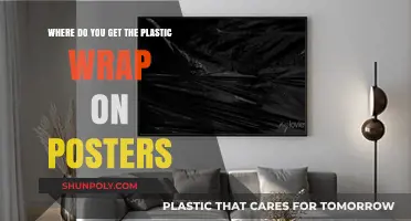 Where to Find Plastic Wrap for Poster Protection: A Guide
