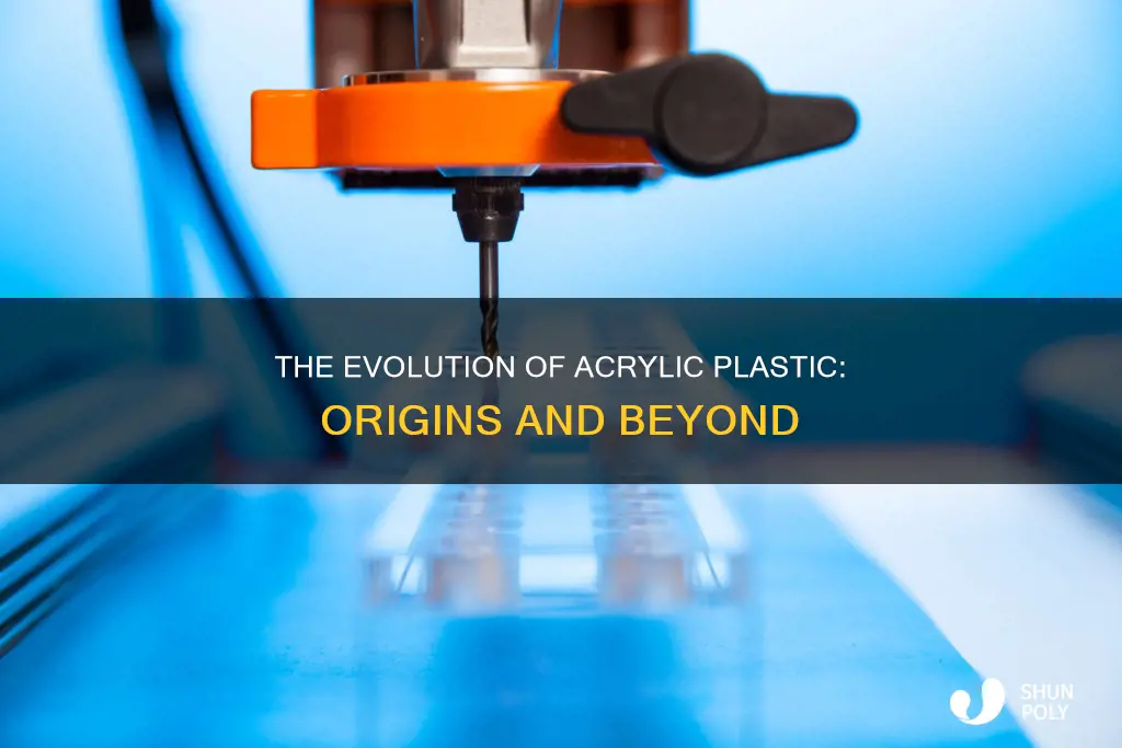 where does acrylic plastic come from
