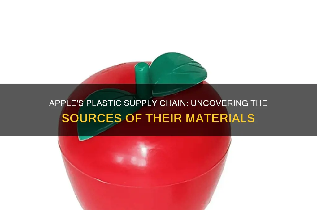 where does apple get their plastic from