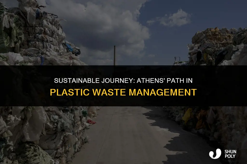 where does athens send their bales of plastic