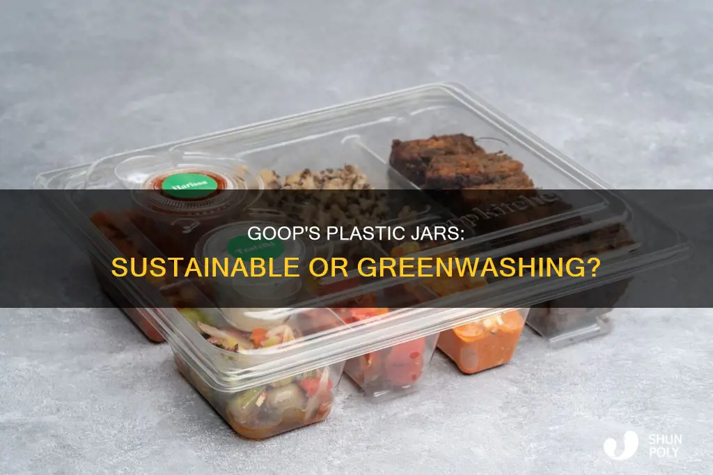 where does goop source its plastic jars