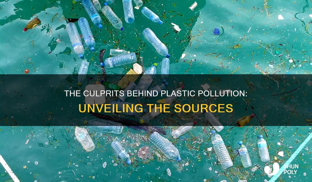 where does most plastic garbage come from