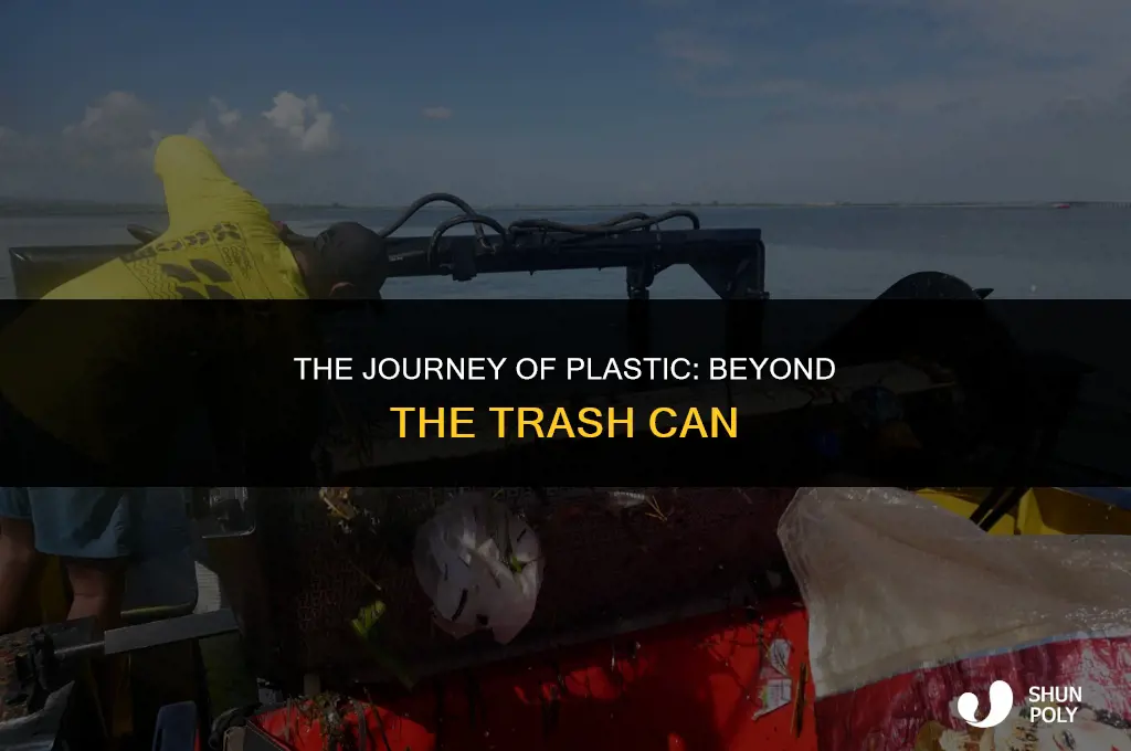 where does plastic go after you throw it away