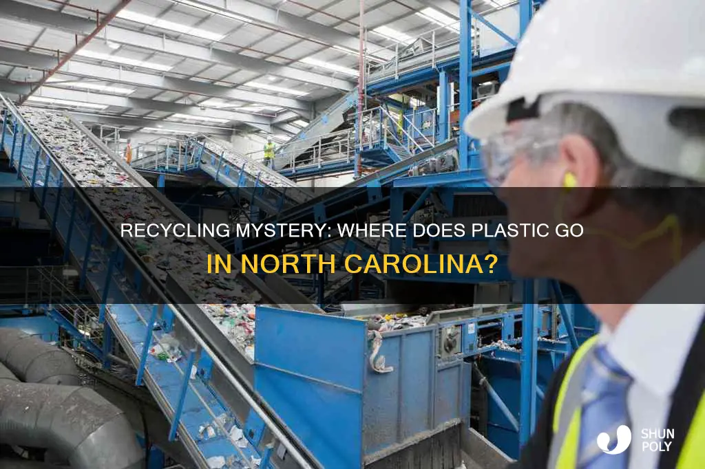 where does plastic recycling go nc