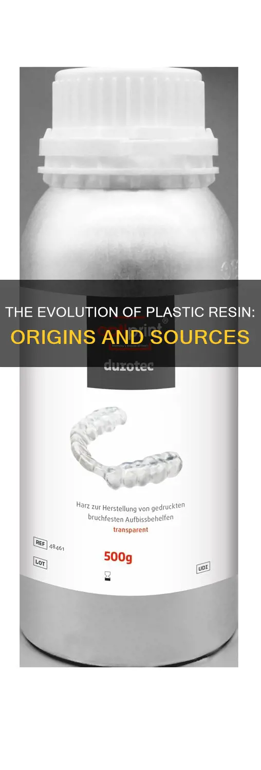 where does plastic resin come from