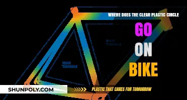 Where to Place the Clear Plastic Circle on Your Bike