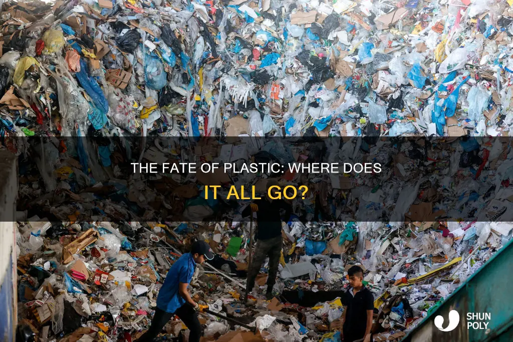 where does the majority of plastic go