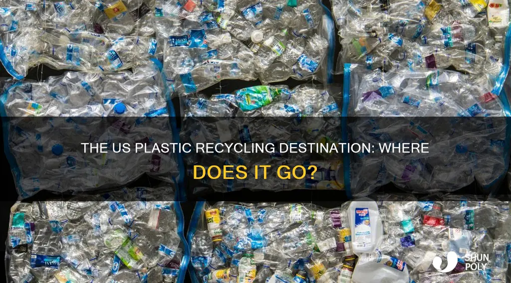 where does the us send its plastic recycling
