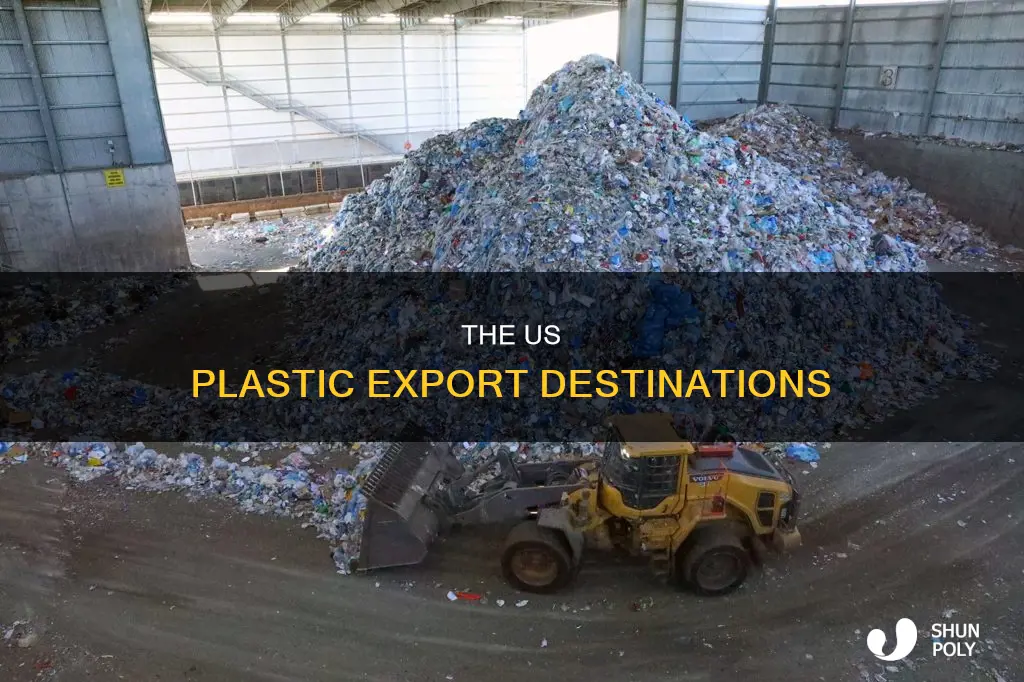 where does the us send its plastic