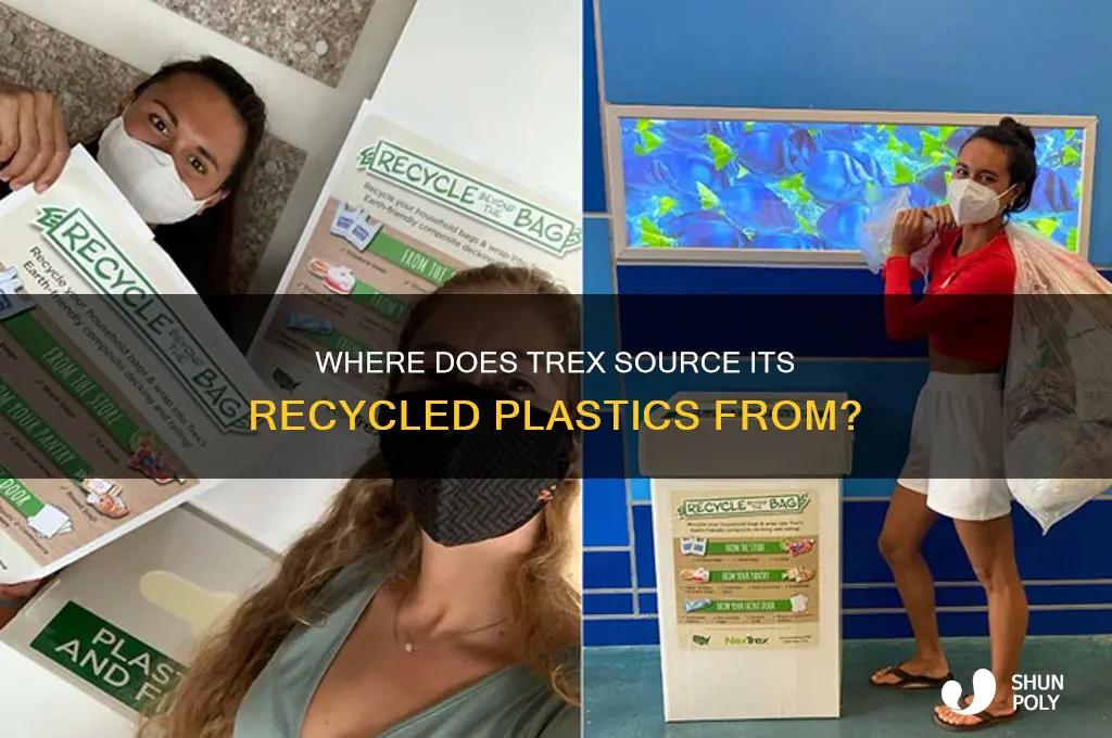 where does trex get their plastics