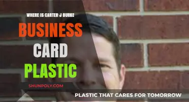 Decoding the Mystery: Carter J Burke's Elusive Business Card Plastic