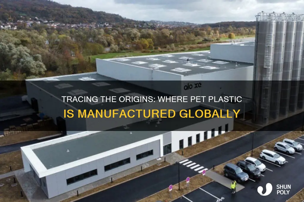 where is pet plastic made