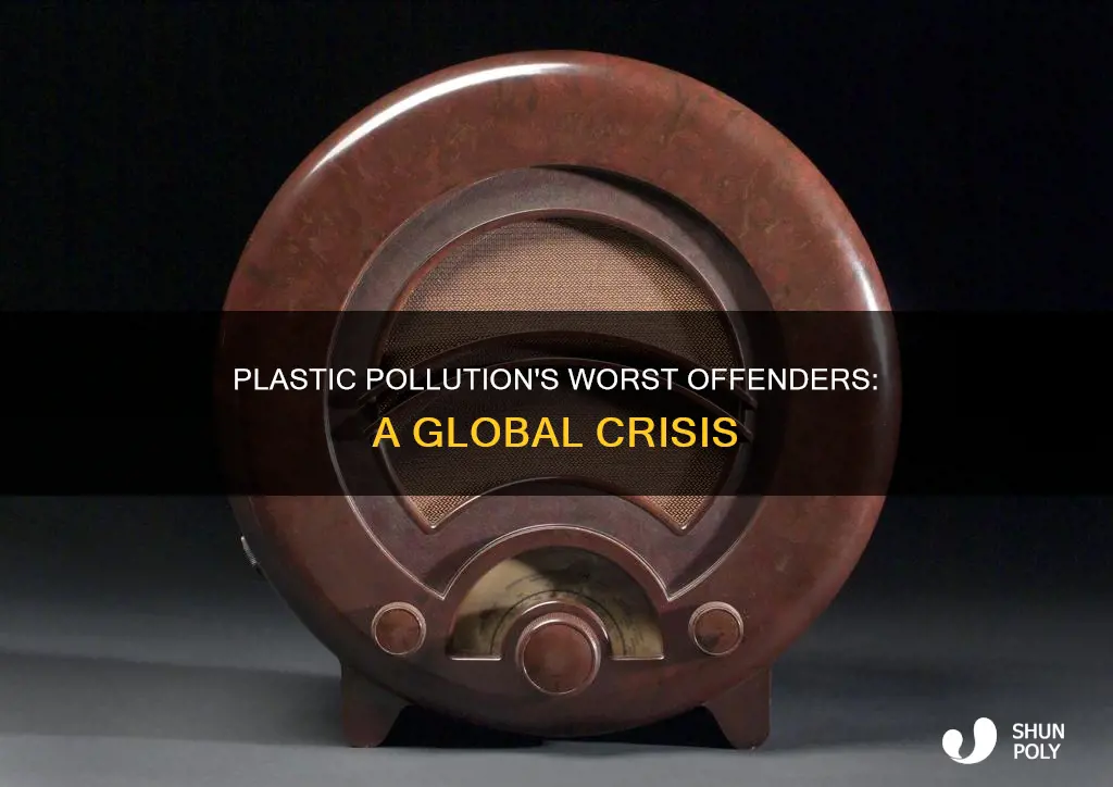 where is plastic polution the worse
