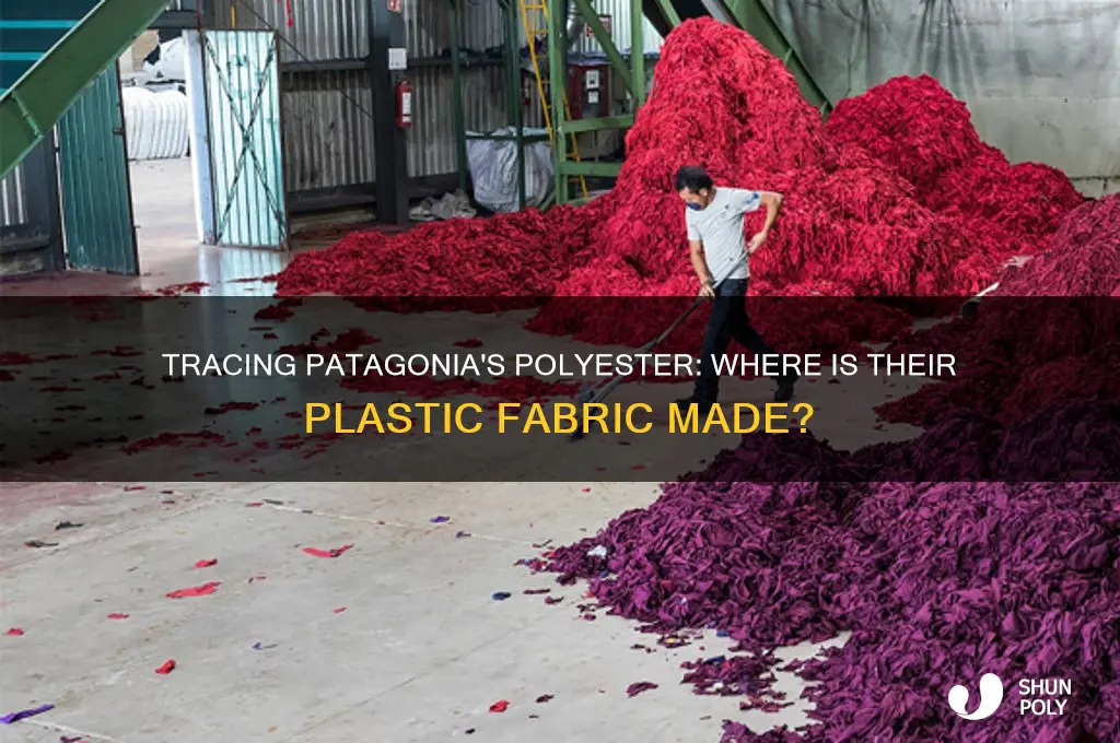 where is plastic polyester made for patagonia products