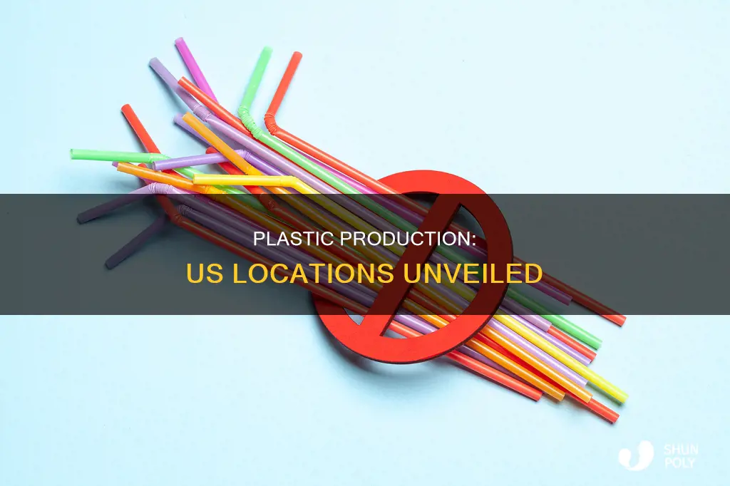 where is plastic produced in the us