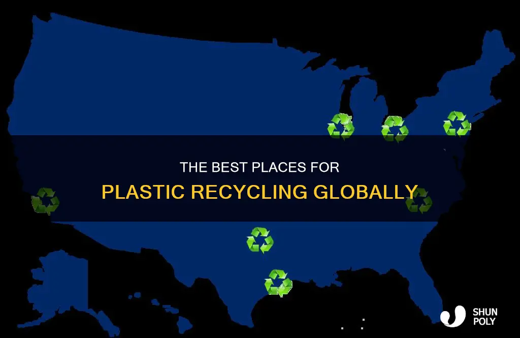 where is plastic recycled the best
