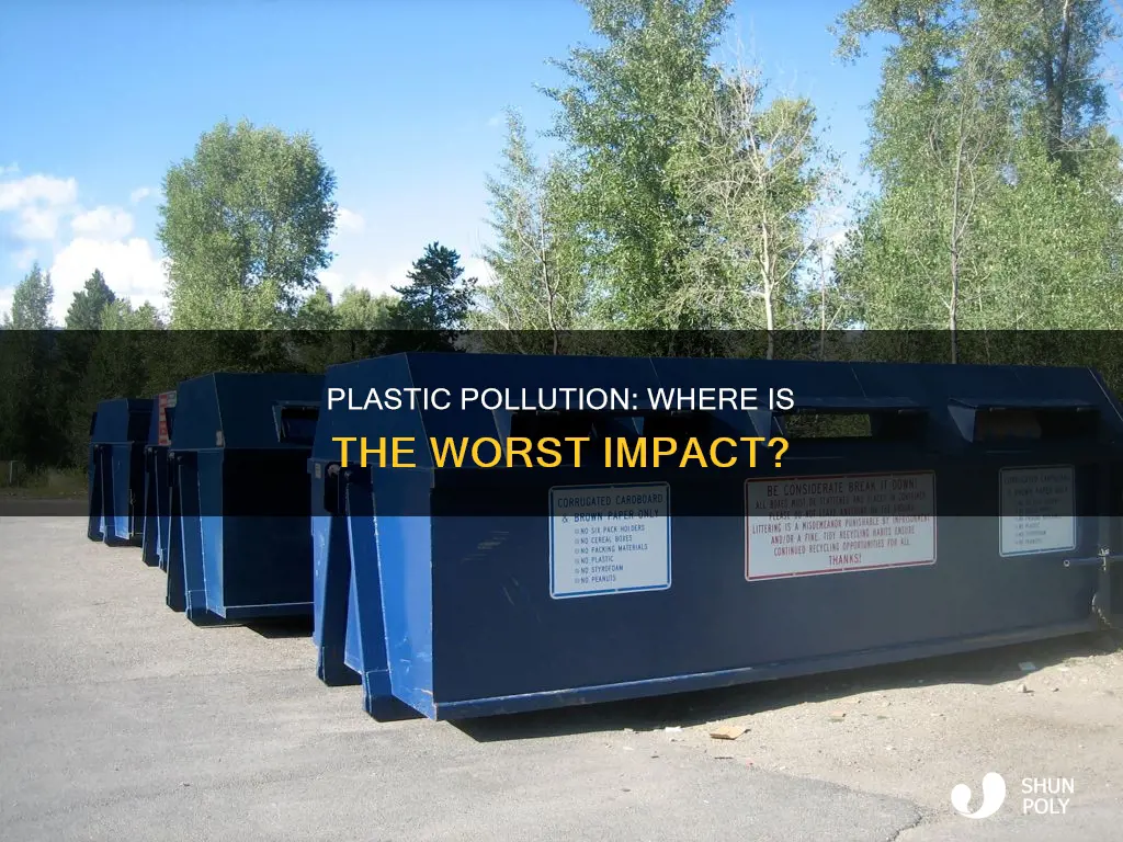 where is plastic waste the worst