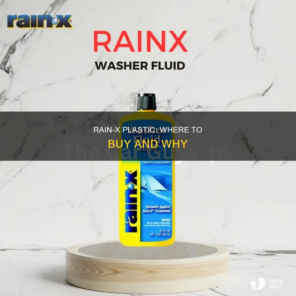 where is rain x plastic sold